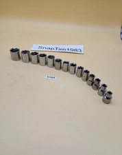 Craftsman Tools Socket  Set  14pc 21-7mmMetric 3/8" Drive 6 Point 