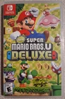 New Super Mario Bros U Deluxe Nintendo Switch Brand New Factory Sealed Authentic
