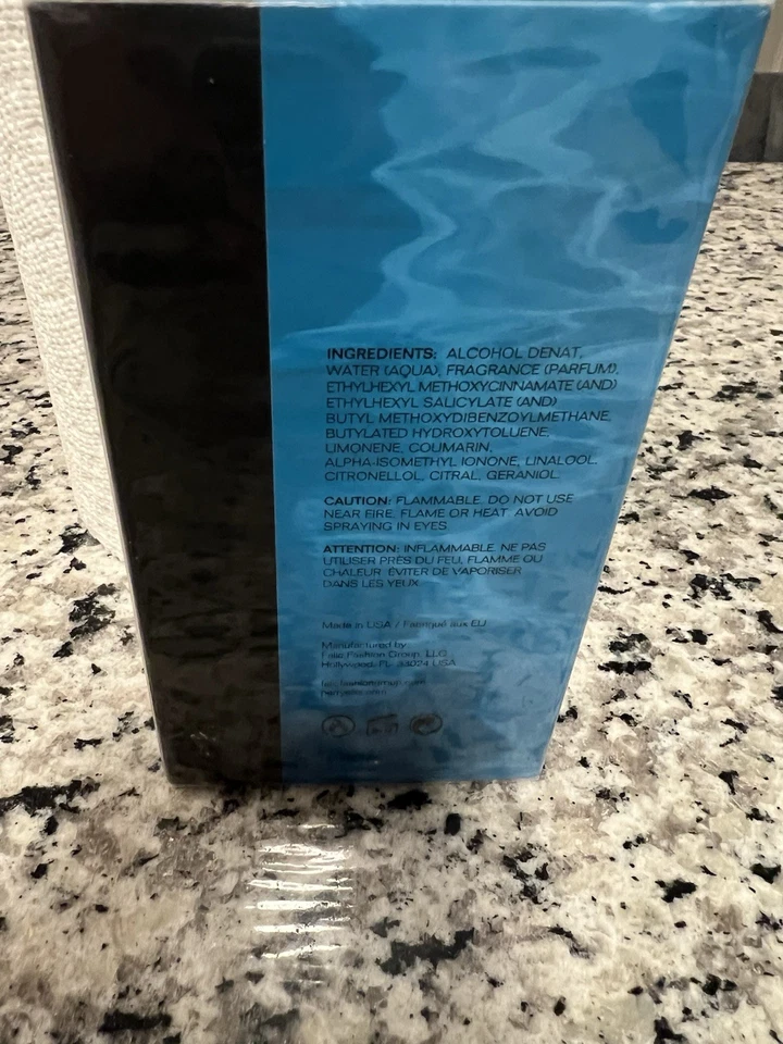 Colônia Pure Blue By Perry Ellis Eau de Toilette 3,4 oz - Imagem 2 de 2