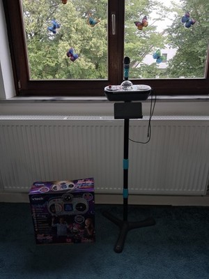 VTech Kidi Super Star DJ Studio Karaoke - 10-in-1 Musikspielzeug mit Mikrofon