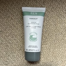 Image of REN Cleanser Evercalm Gentle Cleansing Milk 50ml New & Sealed sensitive skin