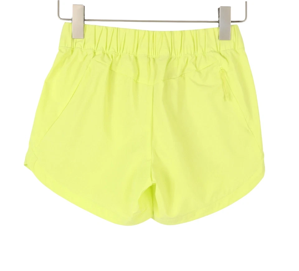 THE NORTH FACE Hike Steller Short Femme XS Vert Taille Élastique Poches - Photo 4/4