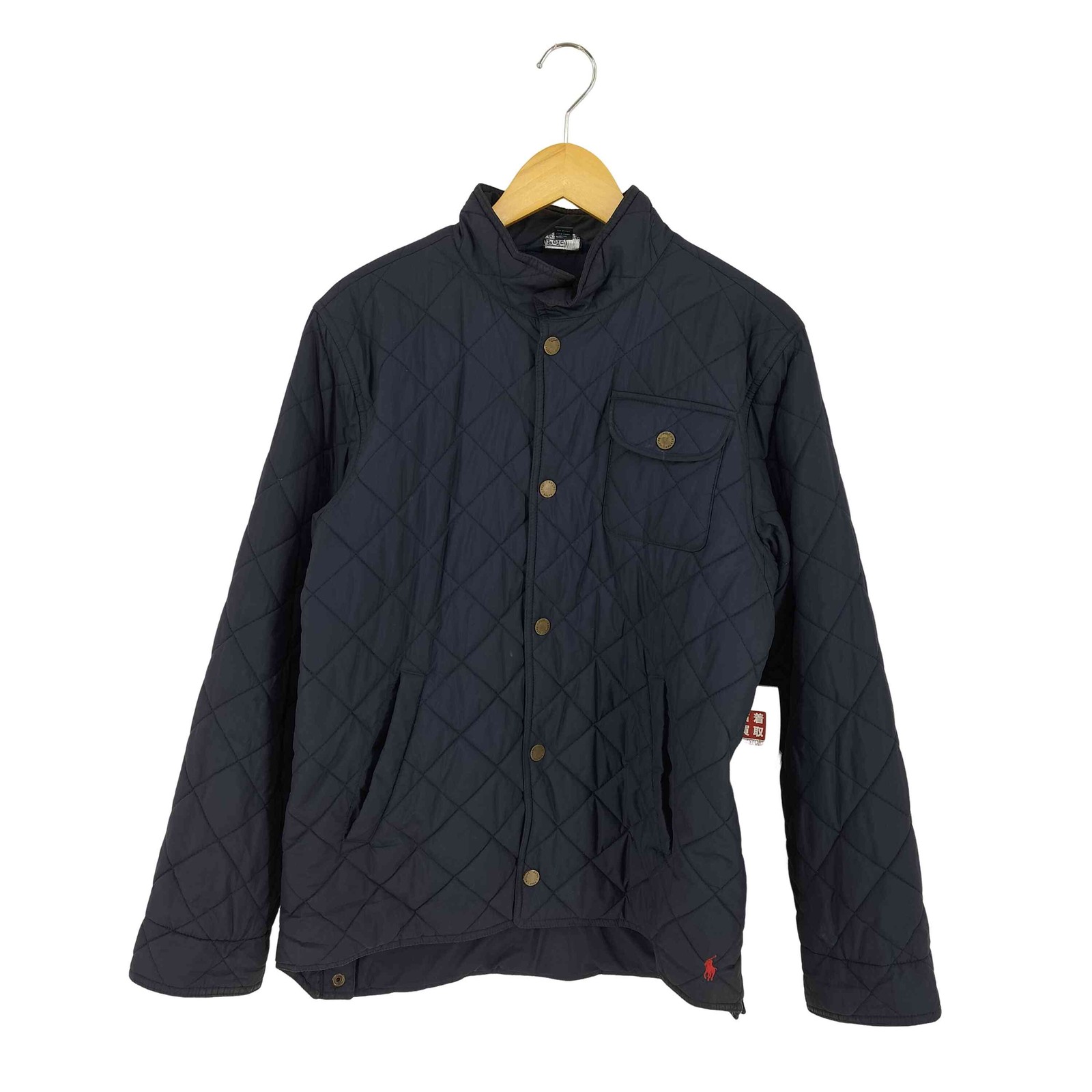 Polo Ralph Lauren giacca trapuntata uomo ricamata blu pony TG170 usata