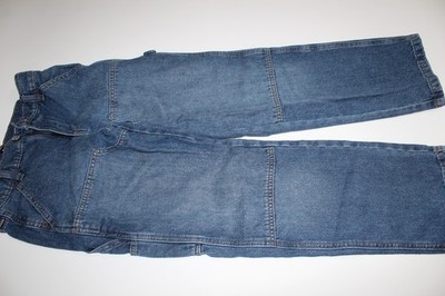GAP Kids Boys Original Fit Denim Jeans Sz 12 Regular 90s Carpenter Adj Waist