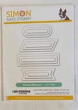 Simon Says Stamp Nested Banners Craft Dies