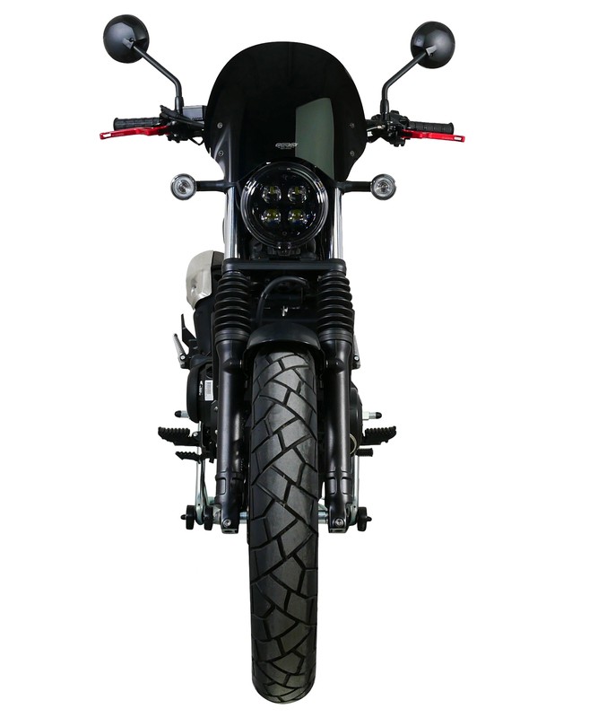 MRA Touring Screen "NTM" réduit la fatigue cervicale et le vent à moto