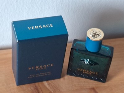 VERSACE EROS Eau de Toilette Miniatur 5 ml EdT Neu & OVP Herren