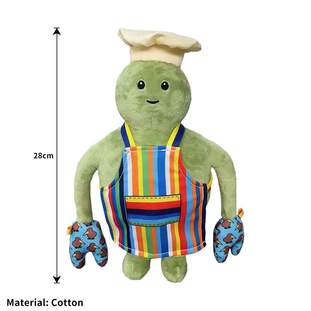 11inch The Tiny Chef Plush Toy Soft Stuffed Doll from Tiny Chef Show Toy Gift SP