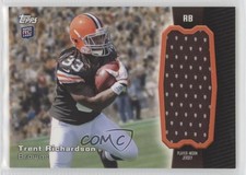 2012 Topps Jumbo Rookie Relics Trent Richardson #RJR-TR 2a8