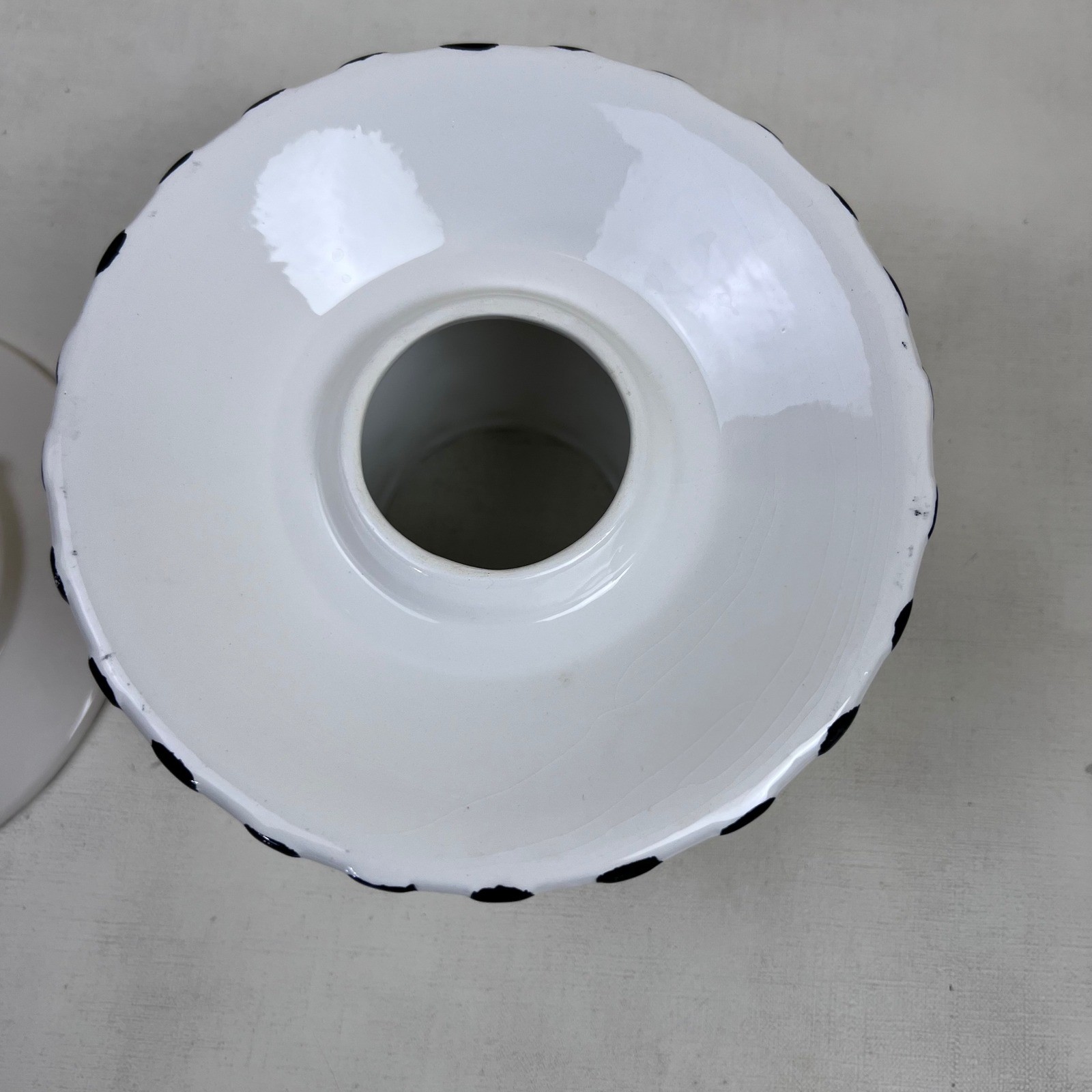 Rooster Candle Holder with Plate Yellow Black White Checkered Farmhouse Cottage