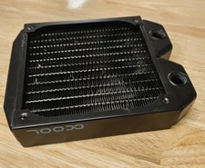 Alphacool NexXxos ST30 Full Copper Radiator, 120mm, Single Fan, Black