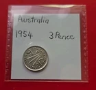 1954 Australia Threepence — photo from another recent sale