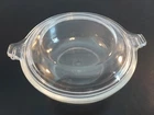 VTG PYREX 019 Glass Bowl 20oz Clear W/Lid 681-C-9 Casserole Dish