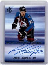 2015-16 SP Authentic Sign of the Times Gabriel Landeskog Auto Colorado Avalanche