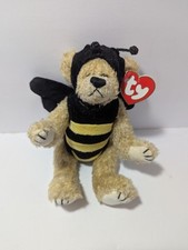 Ty Attic Treasures Collection "Beezee" 1993 Jointed Bear New w/ Original Tag