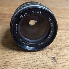 SLR Wide Angle Lens Sun opt. Lens Sun Wide m42 YS-35 F:2, 8 35mm