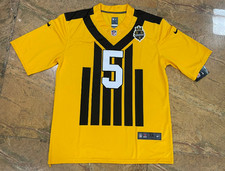 Men's jalen ramsey 5 Steelers Gold 1933 Throwback MEN ALL Embroidered ALL SIZES