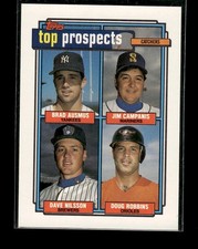 1992 Topps #58 - 1992 Top Prospects Catchers Brad Ausmus Baseball Rookie Card RC. rookie card picture