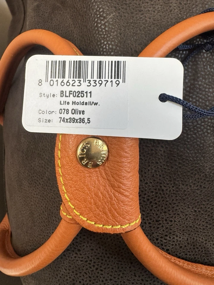 "Maleta/Equipaje Brics 30""". Número de modelo BLF02511.  Verde oliva. Foto 4 de 4