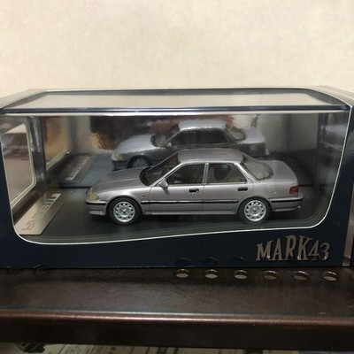 MARK43 1/43 Honda Integra DA7 RXi Gray Metallic Minicar
