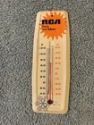Rare Vintage Tin Mayco 399 "RCA Parts and Tubes" Thermometer Advertisement New