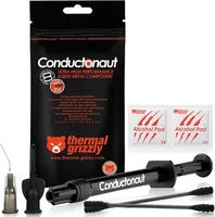 Thermal Grizzly Liquid Metal Thermal Paste - Conductonaut 1 Gram Combo - Made...