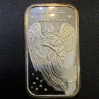 1 Troy Ounce .999 Fine Silver Bar-2011 Holiday Angel “Let There Be Peace” S292