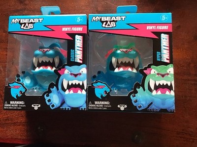 Mr.Beast LAB Action-Sammelfiguren 2Stück 1 x Hyper -1 x Classic Panther  Neu OVP