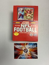 1990 Nfl Football Score Series 1 Box 36 Sealed Packs 1990 Nfl Football Score Series 1 Box 36 Sealed Packs