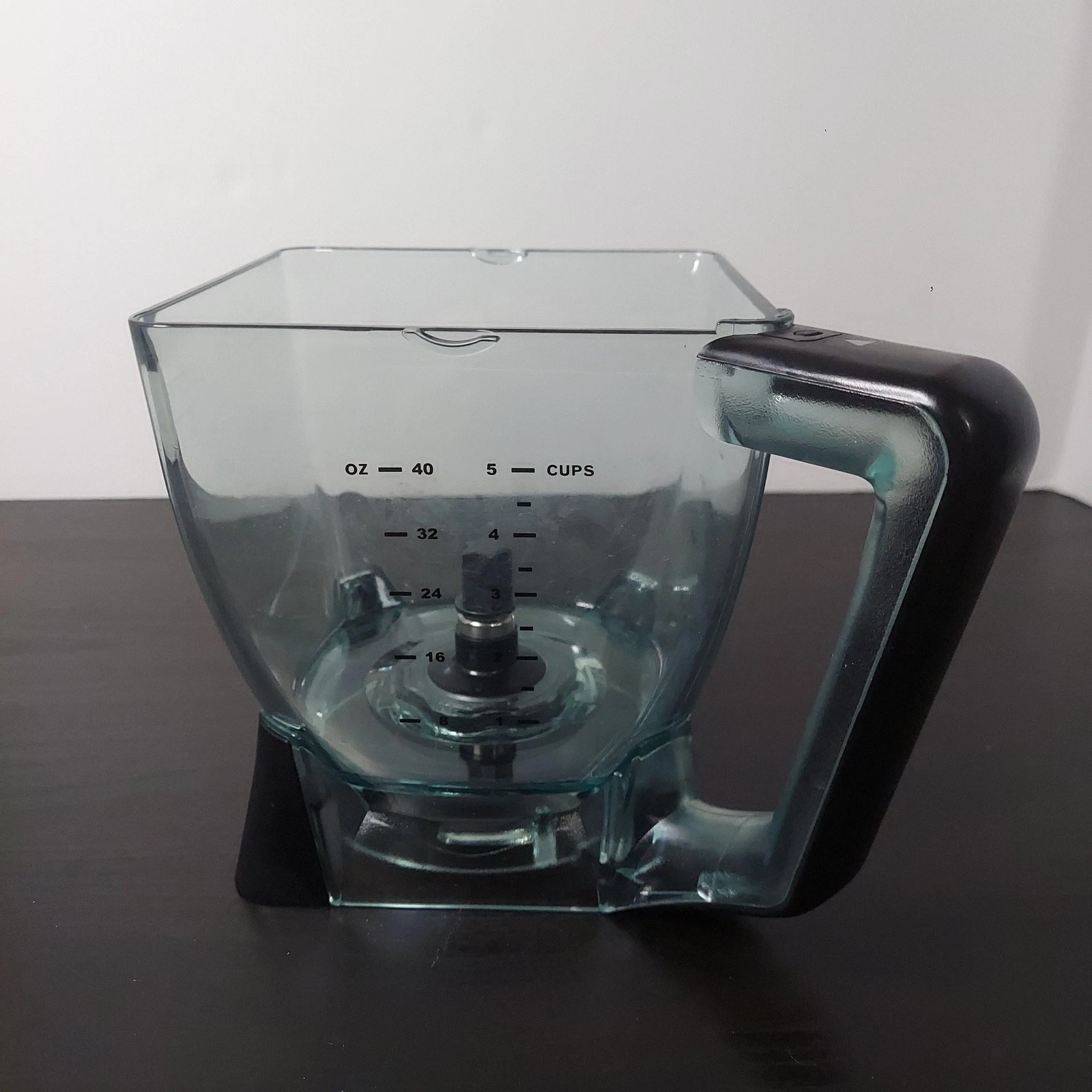 Ninja Blender Pitcher Jar 40 oz 5 Cup 1.25L Clear Square Handle Plastic