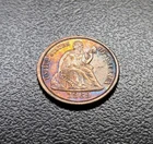 1869 S SEATED LIBERTY DIME UNC