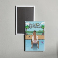 BoJack Horseman Mini TV Show Poster Fridge Locker Magnet