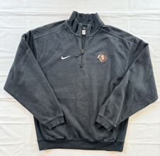 Nike Washington Redskins Black 1/4 Zip Pullover Sweater Men's Medium