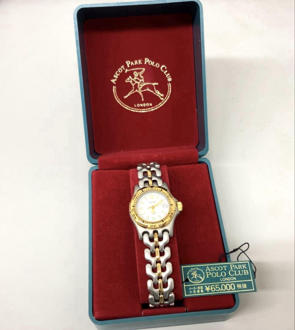 Ascot Park Polo Club Quartz Watch Apc-34L | eBay