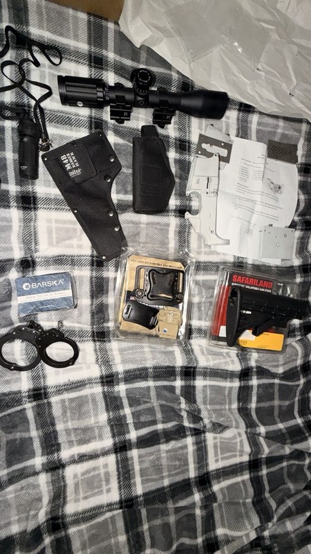 Various Items For Guns And Security