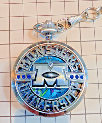 Disney Pixar Monsters University Pocket Watch SEGA Prize Limited w/ Box Japan
