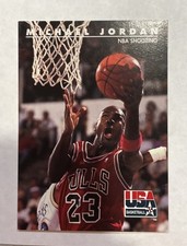 1992 Skybox USA Basketball Michael Jordan NBA Shooting Card #44 GEM MINT