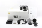 1480shot【MINT w/Box】Nikon 1 J5 Silver Double Lens Kit 10-30mm 18.5mm From Japan