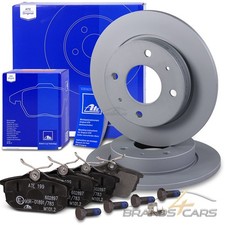 ATE BREMSSCHEIBEN Ø250 +BREMSBELÄGE HINTEN FÜR MITSUBISHI COLT 6 SMART FORFOUR 