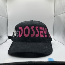 Vintage Jack Dossey Jr Racing Strapback Hat Baseball Cap OSFA Black Pink NASCAR