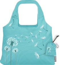 ChicoBag Vita Designer Reusable Tote Bag with Carabiner Clip | Compact Reusab...