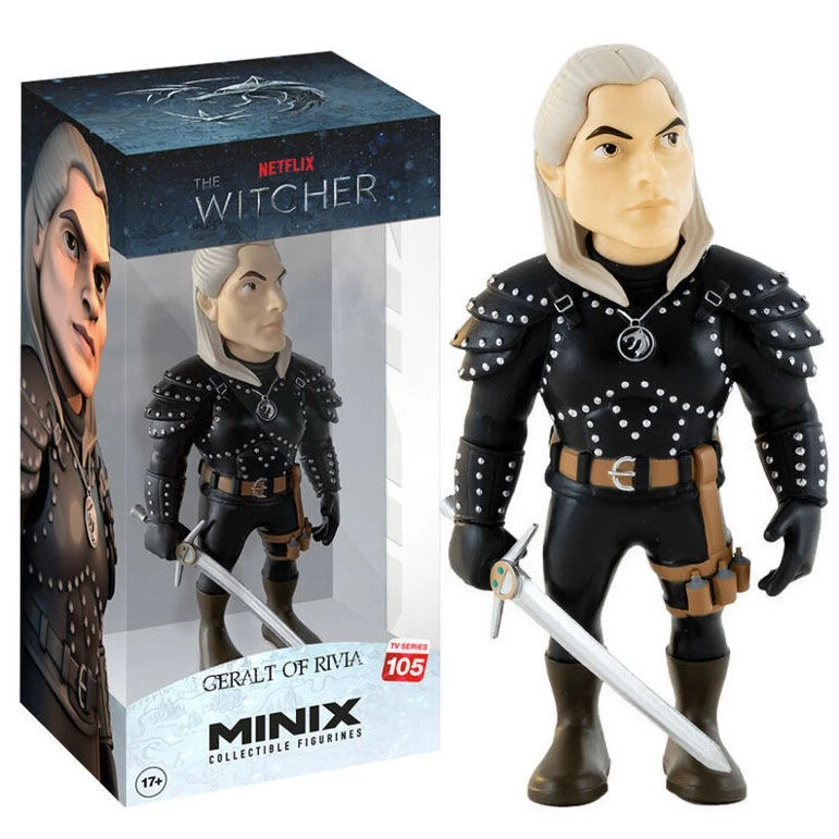 Minix the Witcher Geralt figurine à collectionner de 12 cm à partir de 17 ans