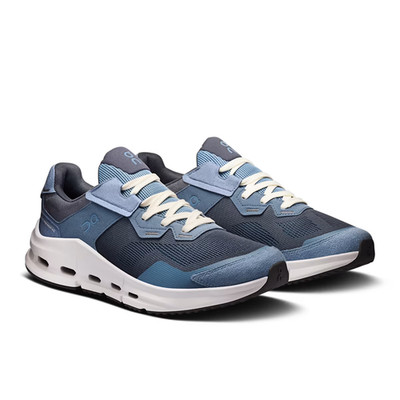 Authentic Men's Cloudnova Rift Sneaker Shoe Steel Navy Cushioned Comfort Size US