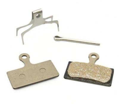 Shimano G05S-RX Disc Pads und Federstahl Back Resin Compound - H