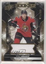 2019-20 SPx Rookies Memorabilia 305/399 Vitalii Abramov Vitaly Abramov #97 03hr