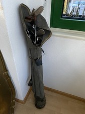 vintage zestaw golfowy 4 drewniany putter przy tym...