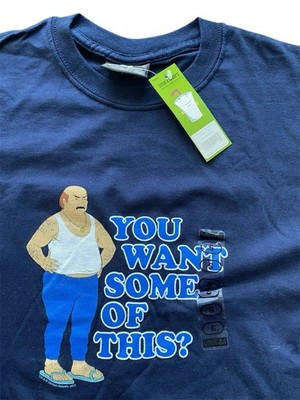 Vintage Aqua Teen Hunger Force Carl Shirt Cartoon Network Adult Swim MTV ATHF