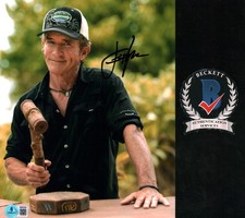Jeff Probst Signed Autographed Survivor 50 Host Island 8x10 Photo BAS COA