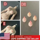 USA 1/12 Silicone Breast Chest Patches Nipple Accessories For 6inch Figure Body