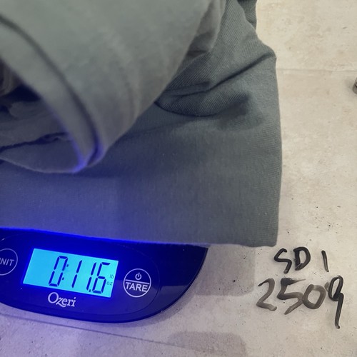 American Giant Maxi Dress Women M Green Cotton Casual T Shirt Side Slit Long - Picture 12 of 14